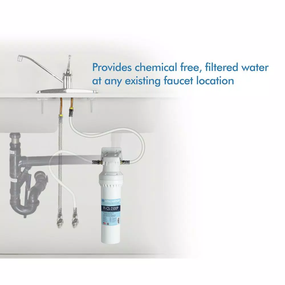 Water Filtration Systems APEC Water Systems CS-Series High Capacity Under-Counter Water Filtration System With Scale Inhibitor 5 Water Filtration Systems APEC Water Systems CS-Series High Capacity Under-Counter Water Filtration System With Scale Inhibitor - Image 3