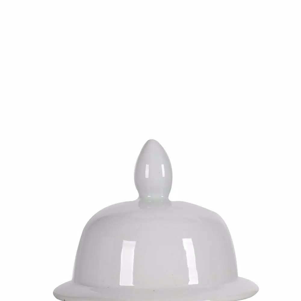 Food Storage Benjara Decorative Porcelain Ginger Jar With Lidded Top Large 4 Food Storage Benjara Decorative Porcelain Ginger Jar With Lidded Top Large - Image 2