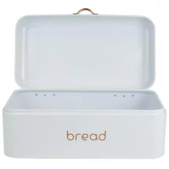 Countertop Storage Home Basics White Grove Bread Box -Honey Can Do Shop white bread boxes hdc55218 1f 1000