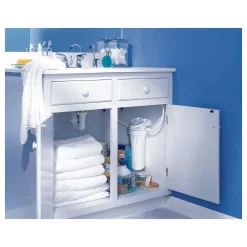 Water Filtration Systems GE Single Stage Water Filtration System -Honey Can Do Shop white ge under sink water filters gx1s01r 1f 1000