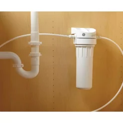 Water Filtration Systems GE Single Stage Water Filtration System -Honey Can Do Shop white ge under sink water filters gx1s01r 76 1000