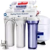 Water Filtration Systems ISPRING 6-Stage Under Sink Reverse Osmosis Drinking Water Filter System With Alkaline Remineralization, NSF Certified -Honey Can Do Shop white ispring reverse osmosis systems rcc7ak 64 1000