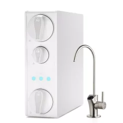 Water Filtration Systems ISPRING Tankless Reverse Osmosis Water Filtration System, Smart Faucet, 2:1 Pure To Drain Ratio, 500 GPD