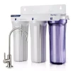Water Filtration Systems ISPRING 3-Stage Under Sink High Capacity Tankless Drinking Water Filtration System-Includes Sediment 2x Cto Carbon Block Filters -Honey Can Do Shop white ispring under sink water filters us31 64 1000