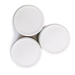 Food Storage MegaChef 4-Piece Metal Canister Set With Bamboo Cutting Board Lid -Honey Can Do Shop white megachef kitchen canisters 985111713m 1d 1000