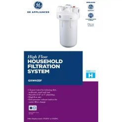 Water Filtration Systems GE Whole House Water Filtration System -Honey Can Do Shop white on white ge whole house water filters gxwh35f 1f 1000