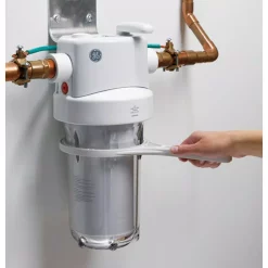 Water Filtration Systems GE Whole House Water Filtration System 17 Water Filtration Systems GE Whole House Water Filtration System -Honey Can Do Shop white on white ge whole house water filters gxwh40l d4 1000