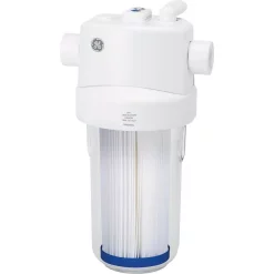 Water Filtration Systems GE Whole House Water Filtration System And Filter -Honey Can Do Shop white on white ge whole house water filters gxwh47j 4f 1000