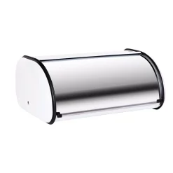 Countertop Storage Honey-Can-Do Retro White Rolltop Bread Box 11 Countertop Storage Honey-Can-Do Retro White Rolltop Bread Box -Honey Can Do Shop white steel honey can do bread boxes kch 07675 4f 1000